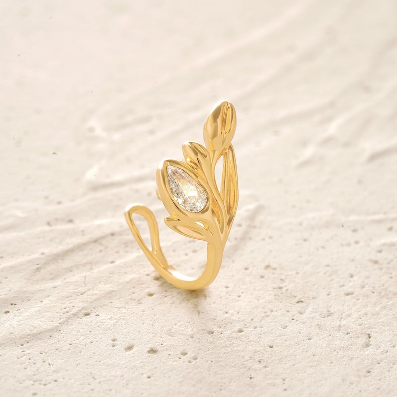 MYEARS Women Ear Cuff Earring Gold Non Pierced Ear Cartilage Clip on Wrap Hoop 14K Gold Filled Tiny Boho Beach Simple Minimalist Delicate Handmade Hypoallergenic Jewelry Gift-Sold as Single/Pair - Image 5